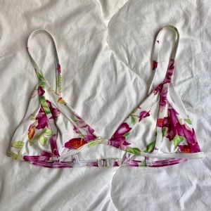 Frankie’s Bikini - Floral Valentina Top - SMALL